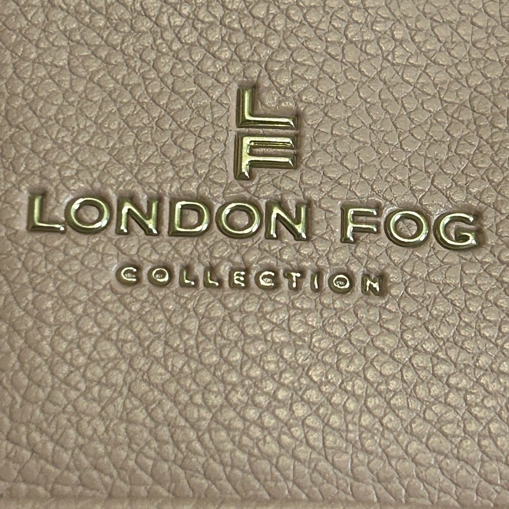 London Fog Inaba Blush Front Zip Pocket Tote Handbag NWT - Picture 9 of 9